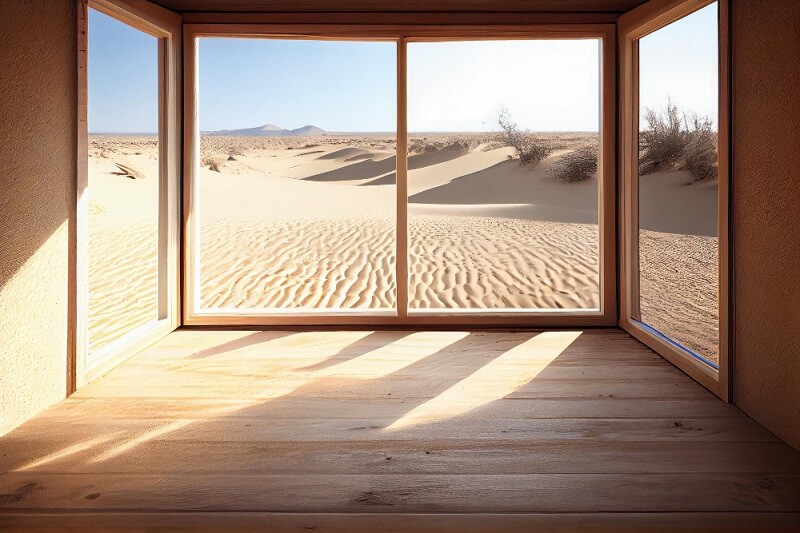 Climas secos: cómo elegir las ventanas adecuadas